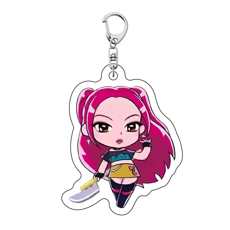 Llaveros K-pop Demon Hunters | Accesorios de Joyería para Fans