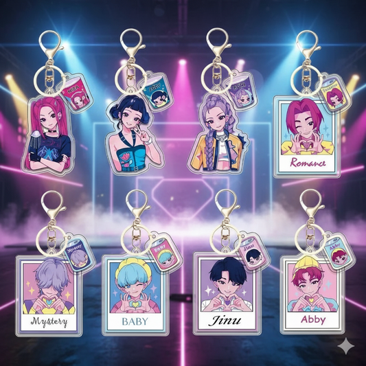 Llaveros K-pop Demon Hunters | Accesorios de Joyería para Fans