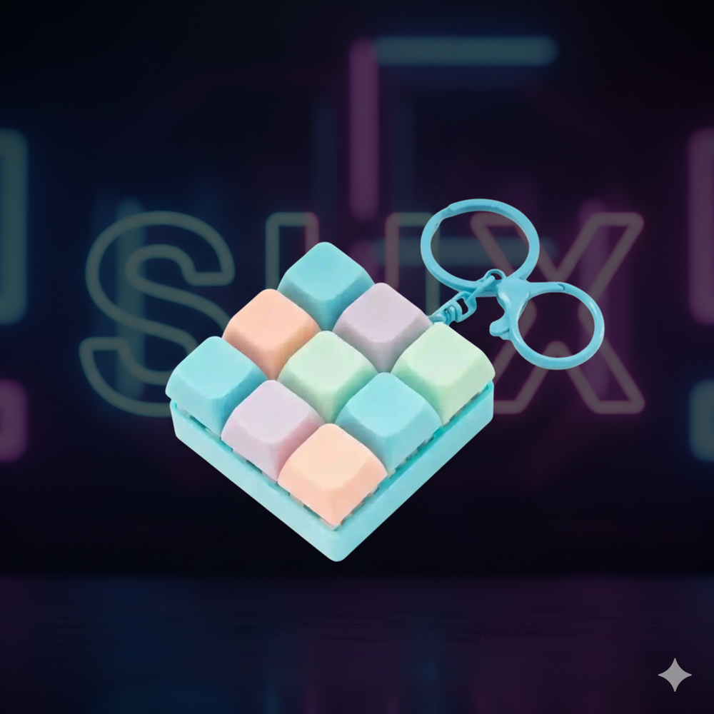 mini teclado llavero – Fidget Clicker