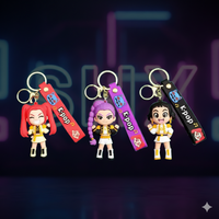 Llavero 3D Anime Kpop Demon Hunters – Coleccionable y Regalo Ideal
