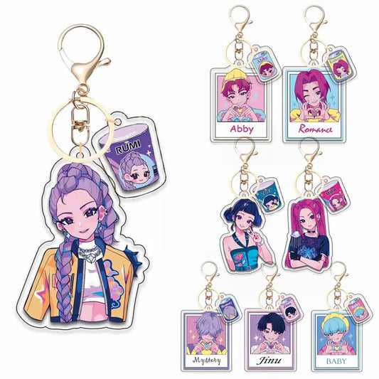 Llaveros K-pop Demon Hunters | Accesorios de Joyería para Fans