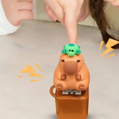 Llavero de Capibara Kawaii –  Ligero y Resistente.