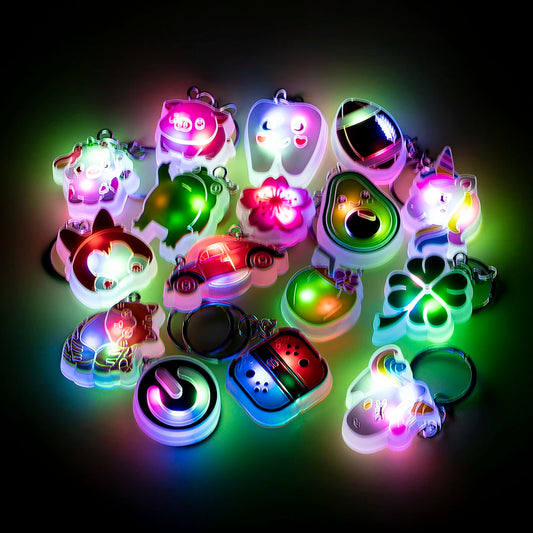 1 Llaveros LED – Novedad Brillante