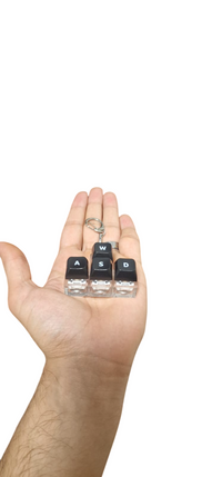 Llavero Gamer 4-Teclas | WASD – Accesorio Esencial para Jugadores