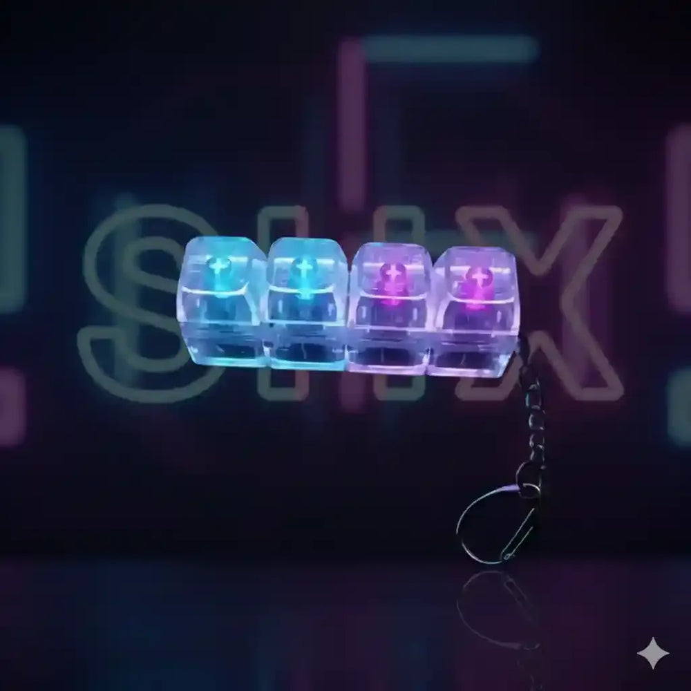 Llavero teclado mecánico